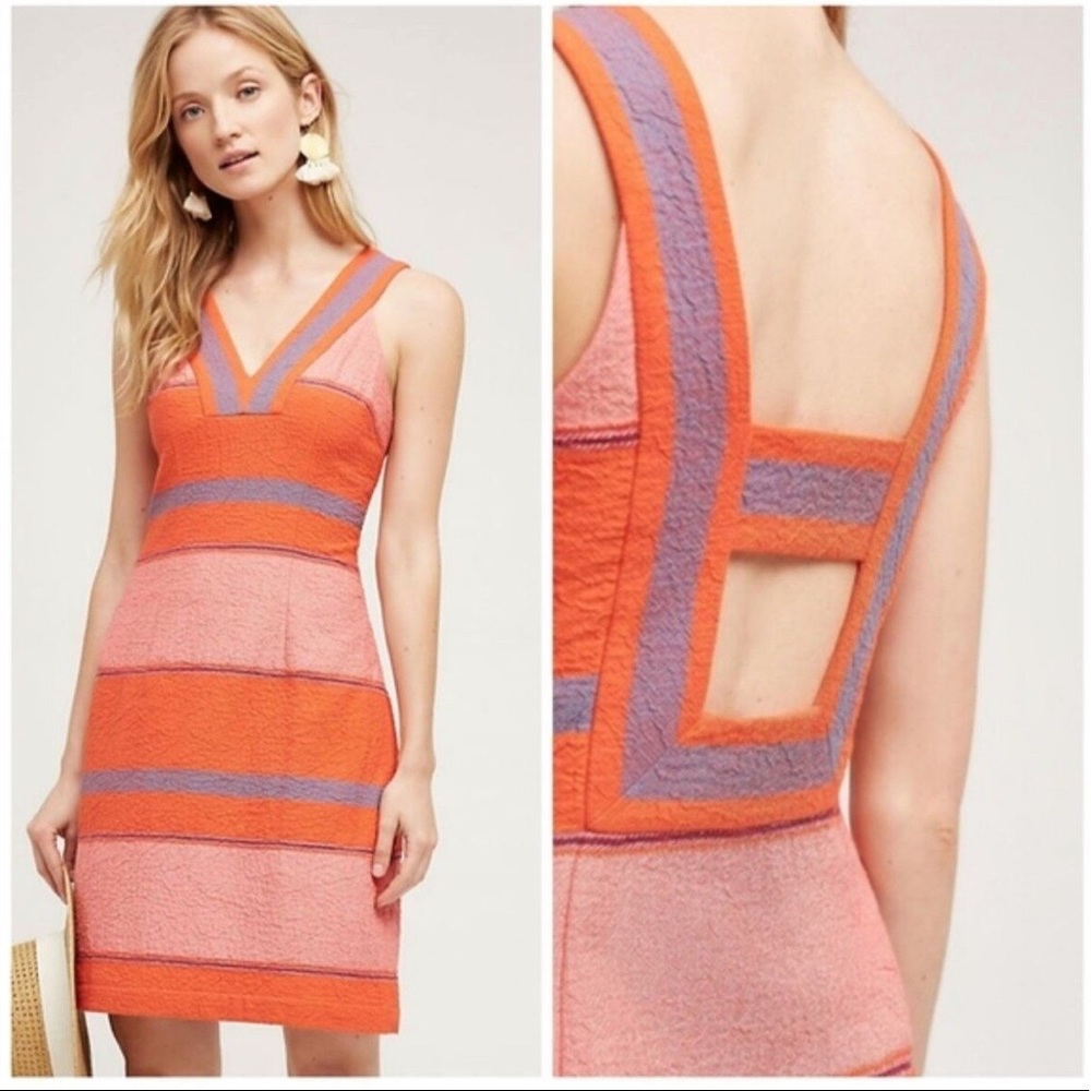 HD in Paris Orange and Pink Dress